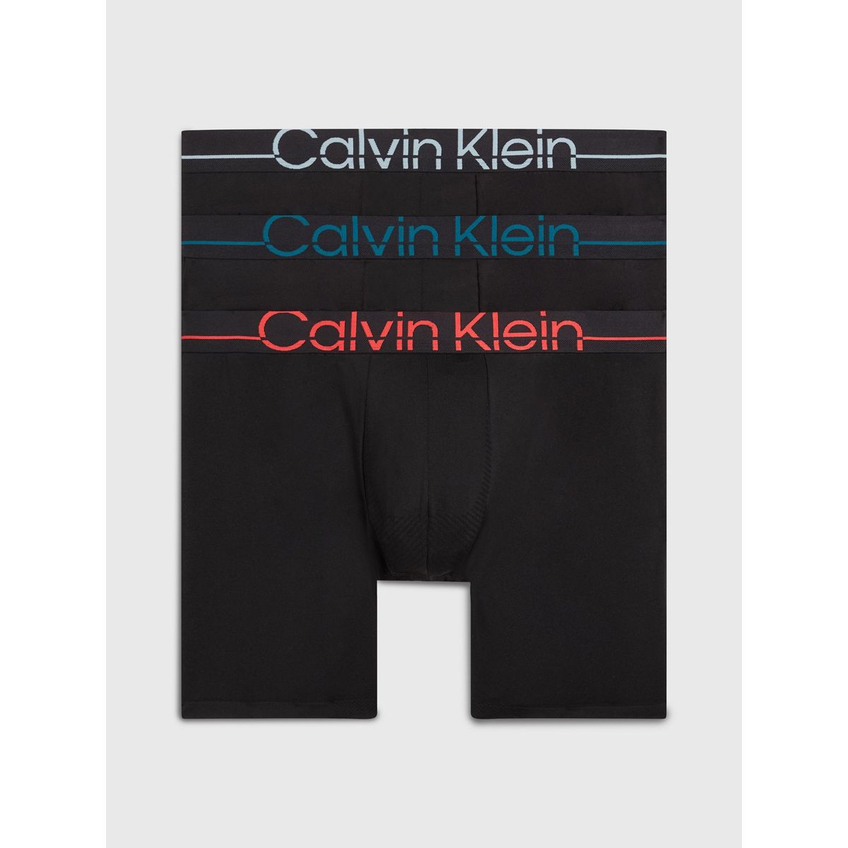 CALVIN KLEIN - Pack De 3 Boxer Brief Negros En Microfibra Calvin Klein