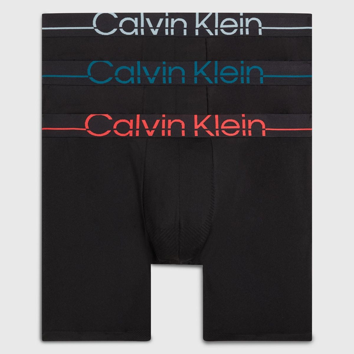 CALVIN KLEIN - Pack De 3 Boxer Brief Negros En Microfibra Calvin Klein