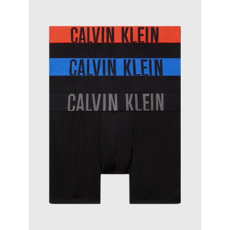 CALVIN KLEIN - Pack negro de 3 bóxers largos - Intense Power Calvin Klein