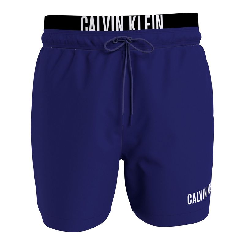 CALVIN KLEIN - Bermuda De Baño Con Cinturilla Doble - Intense Power Calvin Klein
