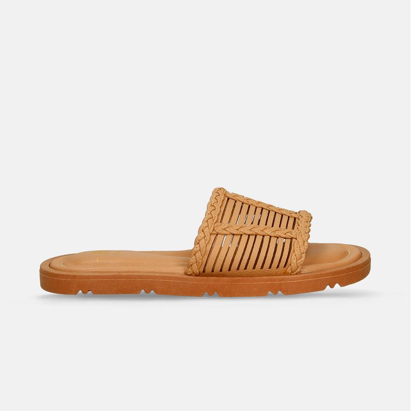 BATA - Sandalias Para Mujer Bata Camel Jerminita