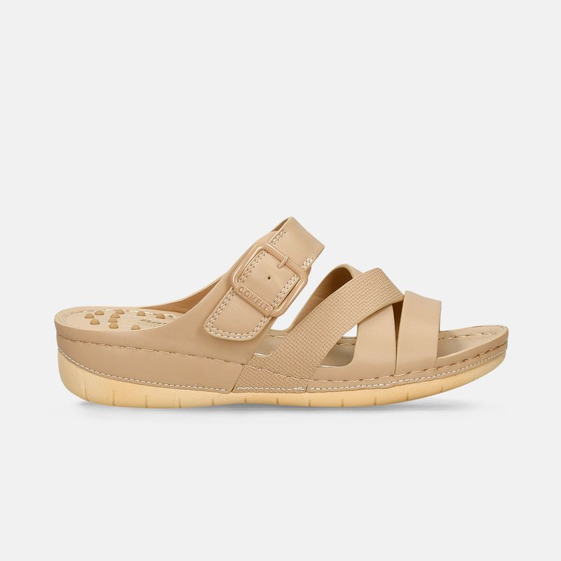 BATA - Sandalias Para Mujer Bata Comfit Nude Jylta