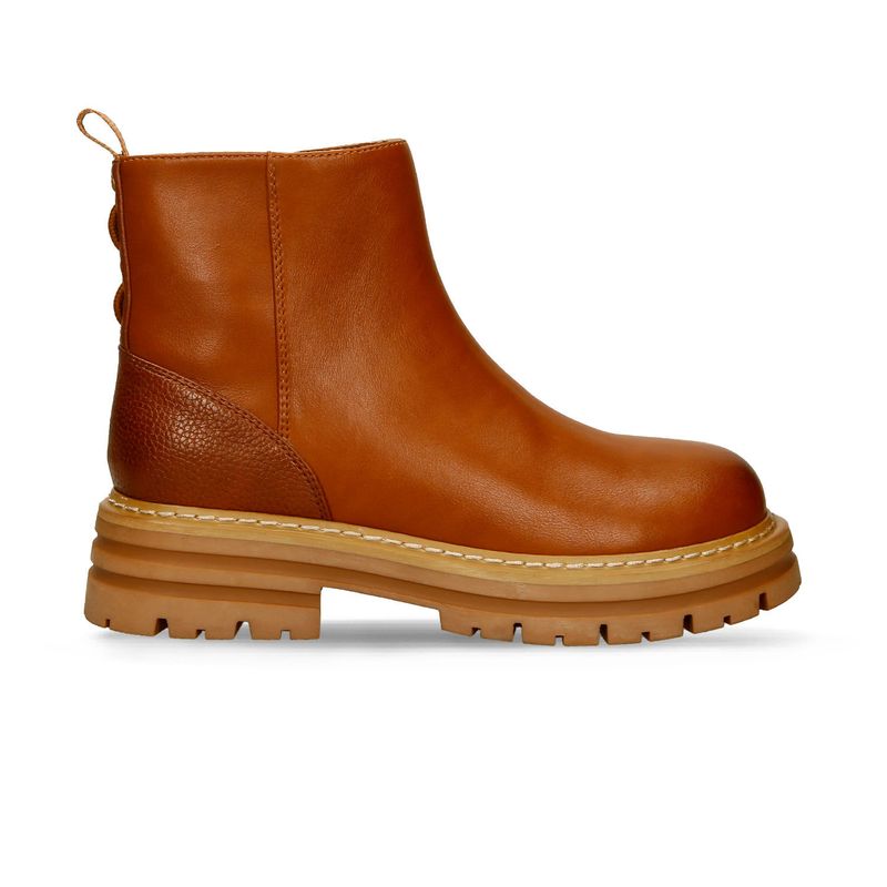 BATA - Botines Para Mujer Bata Camel Jana Levi