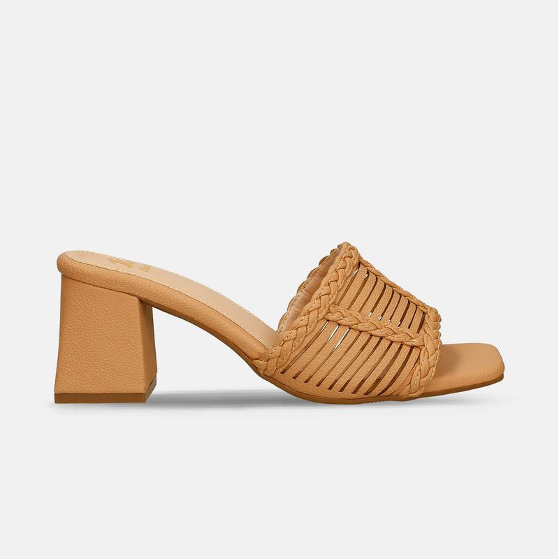 BATA - Sandalias Para Mujer Bata Camel Justi