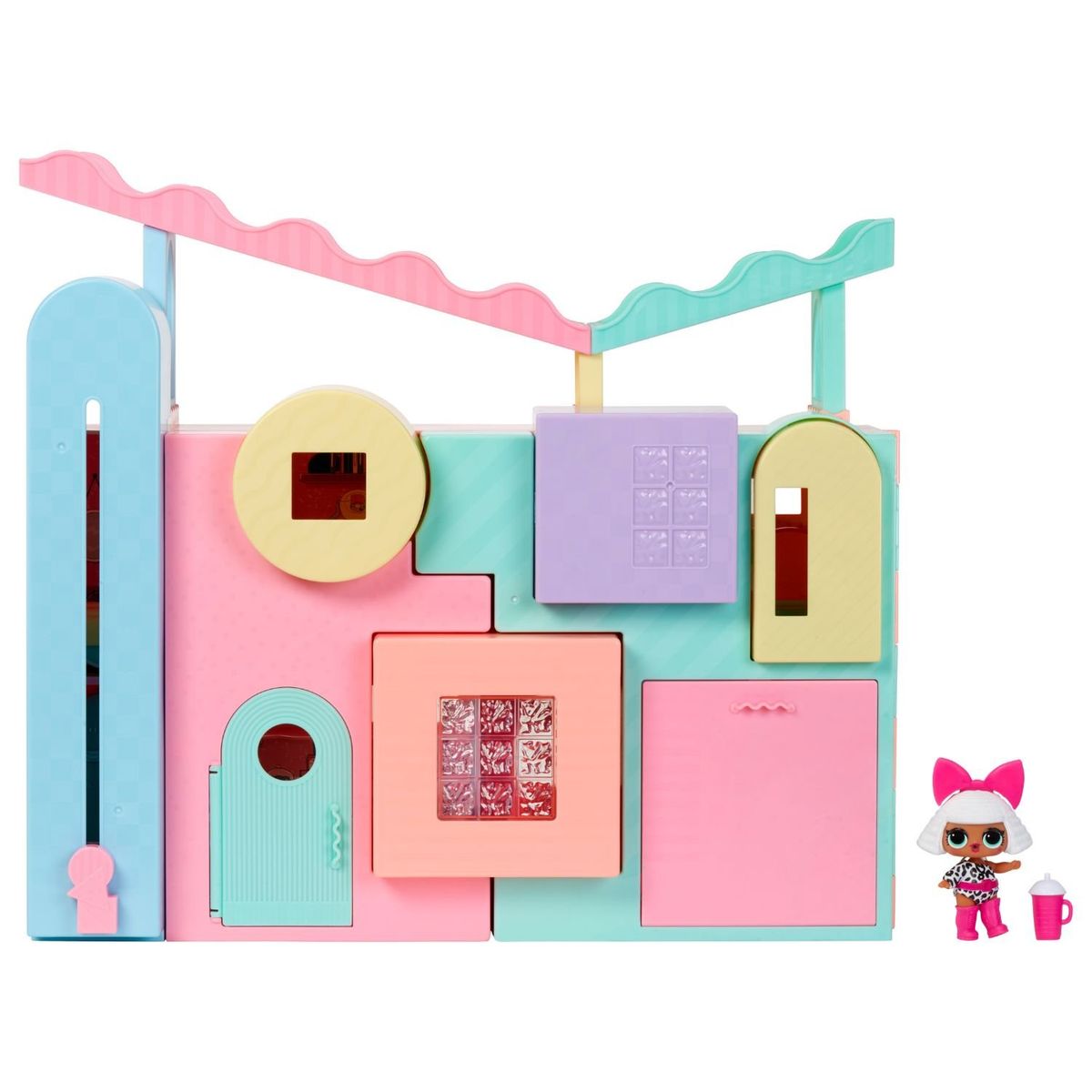 LOL - Playset LOL Surprise Casa Squish Sand Magic con Más de 50 Sorpresas