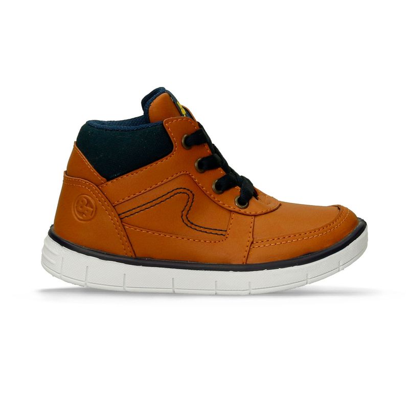 BUBBLE GUMMERS - Botas Infantil  Para Niño Bubblegummers Camel-Azul Querido