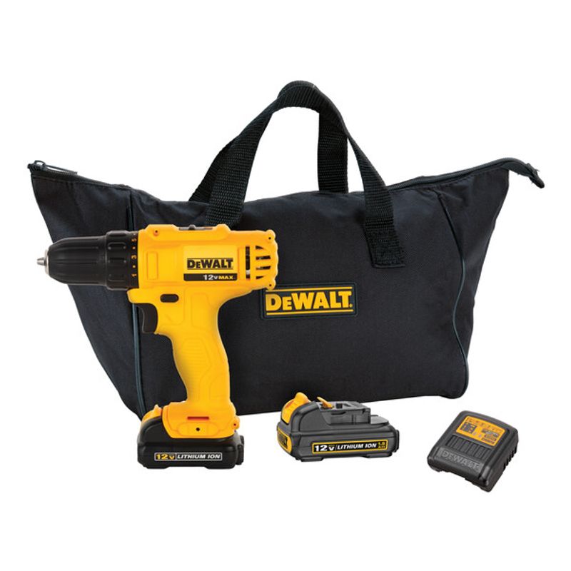 DEWALT - Taladro Inalámbrico 38 12v Dewalt Dcd700c2-b3