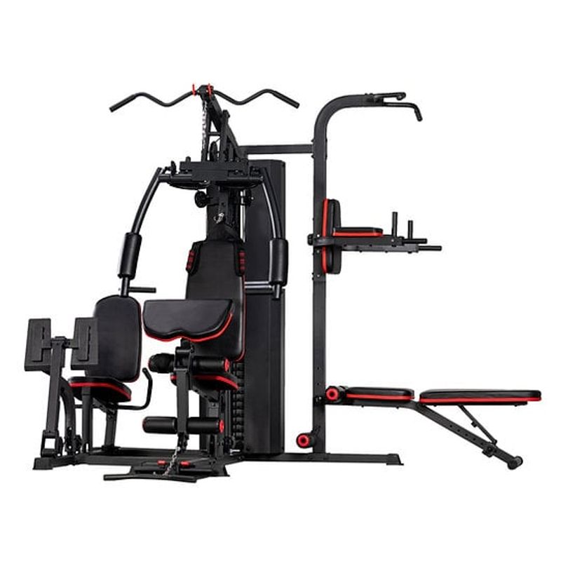 GYM FACTORY FITNESS - Multifuerza 1 torre 3 Estaciones con Prensa Ref HG632S