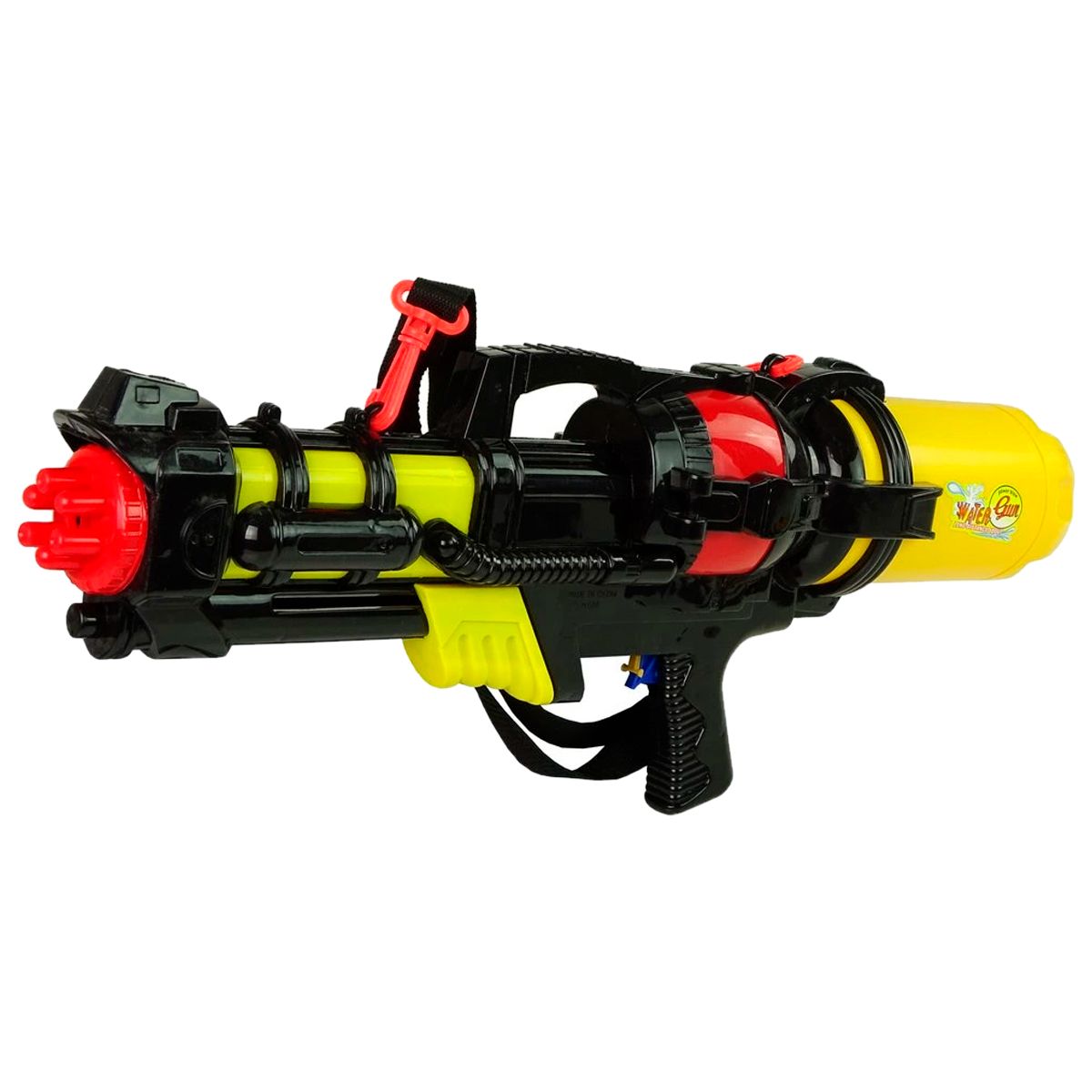GENERICO - Pistola Agua Grande Lanza Chorro Juguete Piscina Negro M826A