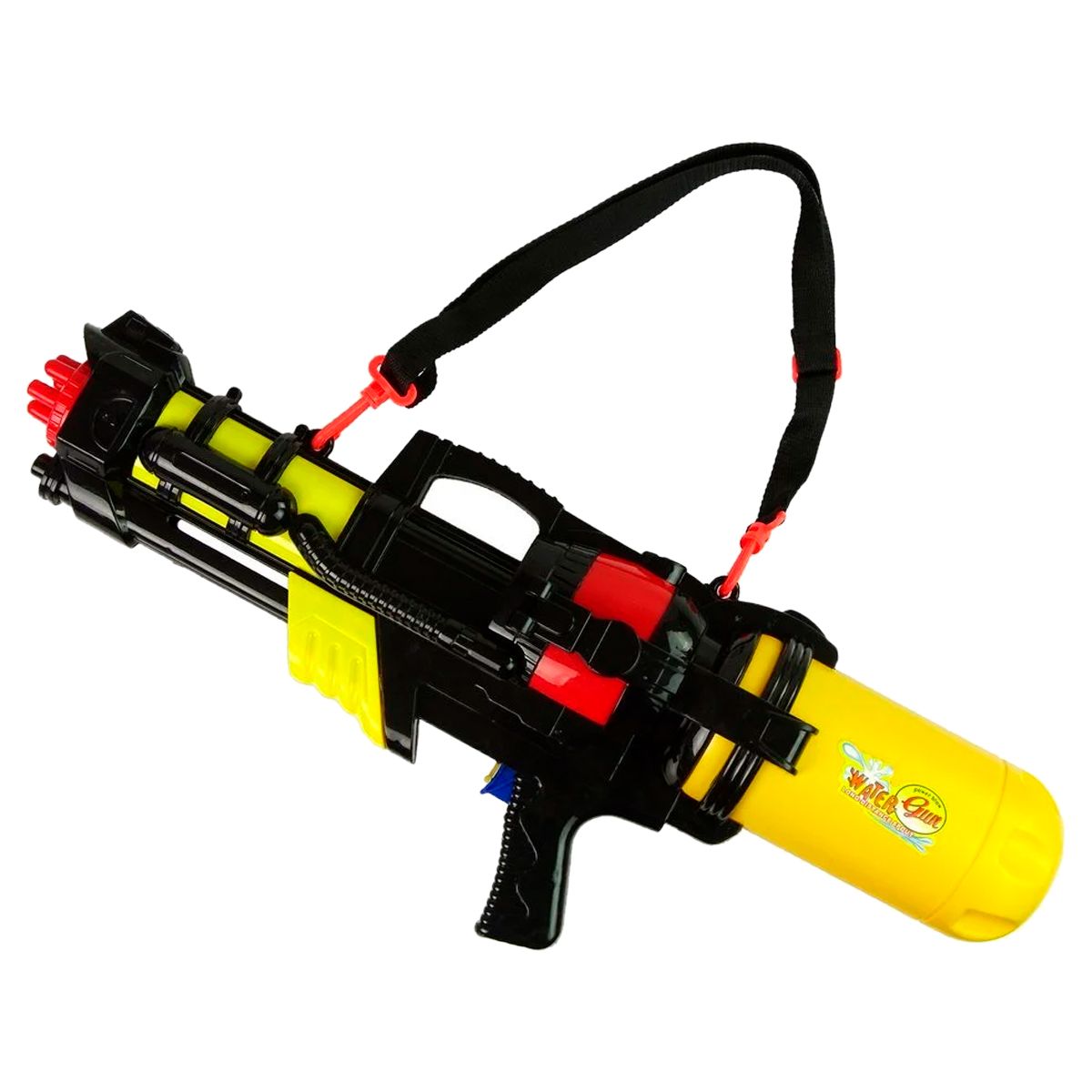 GENERICO - Pistola Agua Grande Lanza Chorro Juguete Piscina Negro M826A