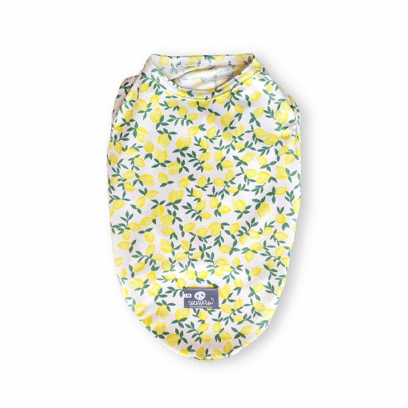 WAWAW - Esqueleto para perro talla S Marfil Limones