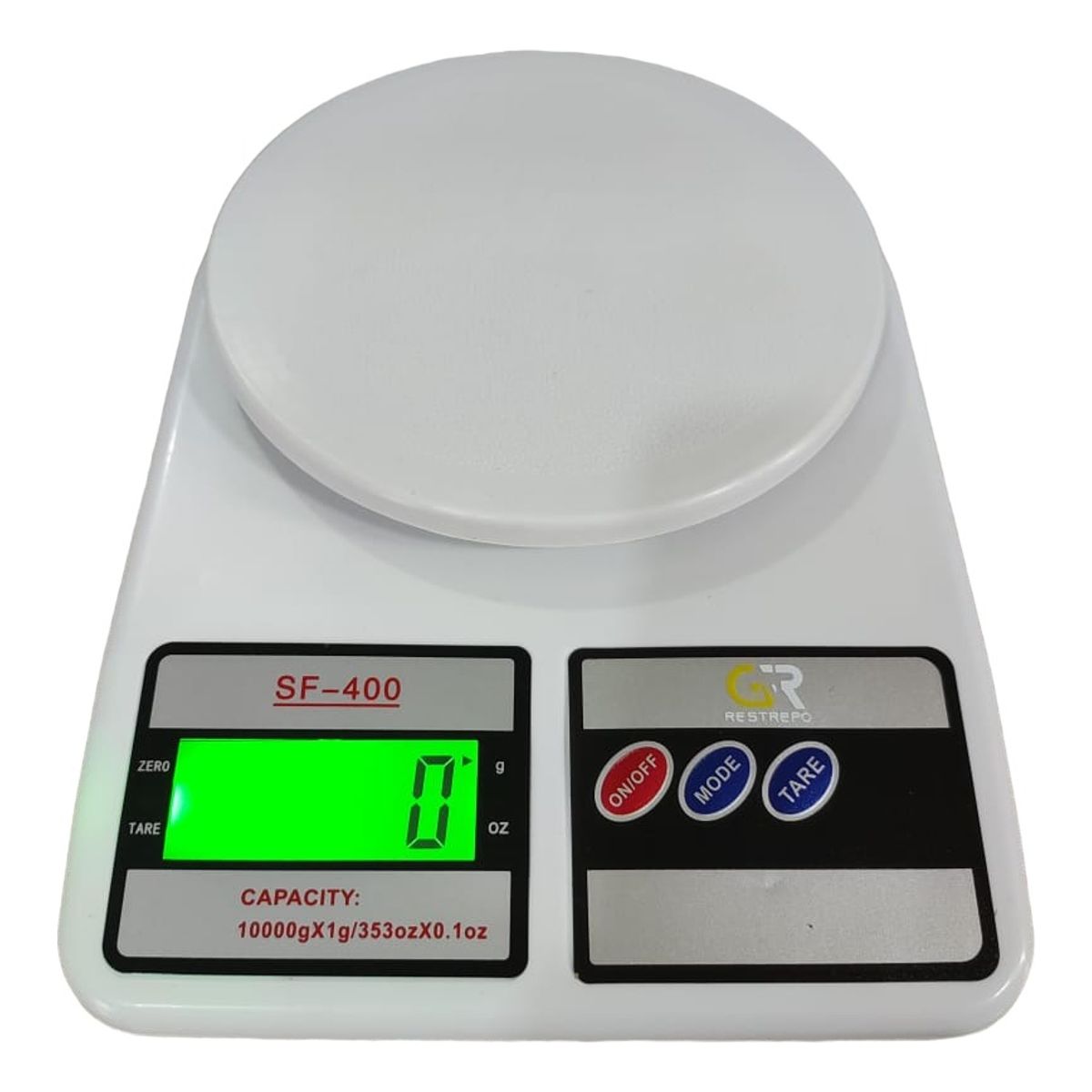 GENERICO - Balanza Gramera Pesa Bascula Digital Cocina Gr Onza 10000g