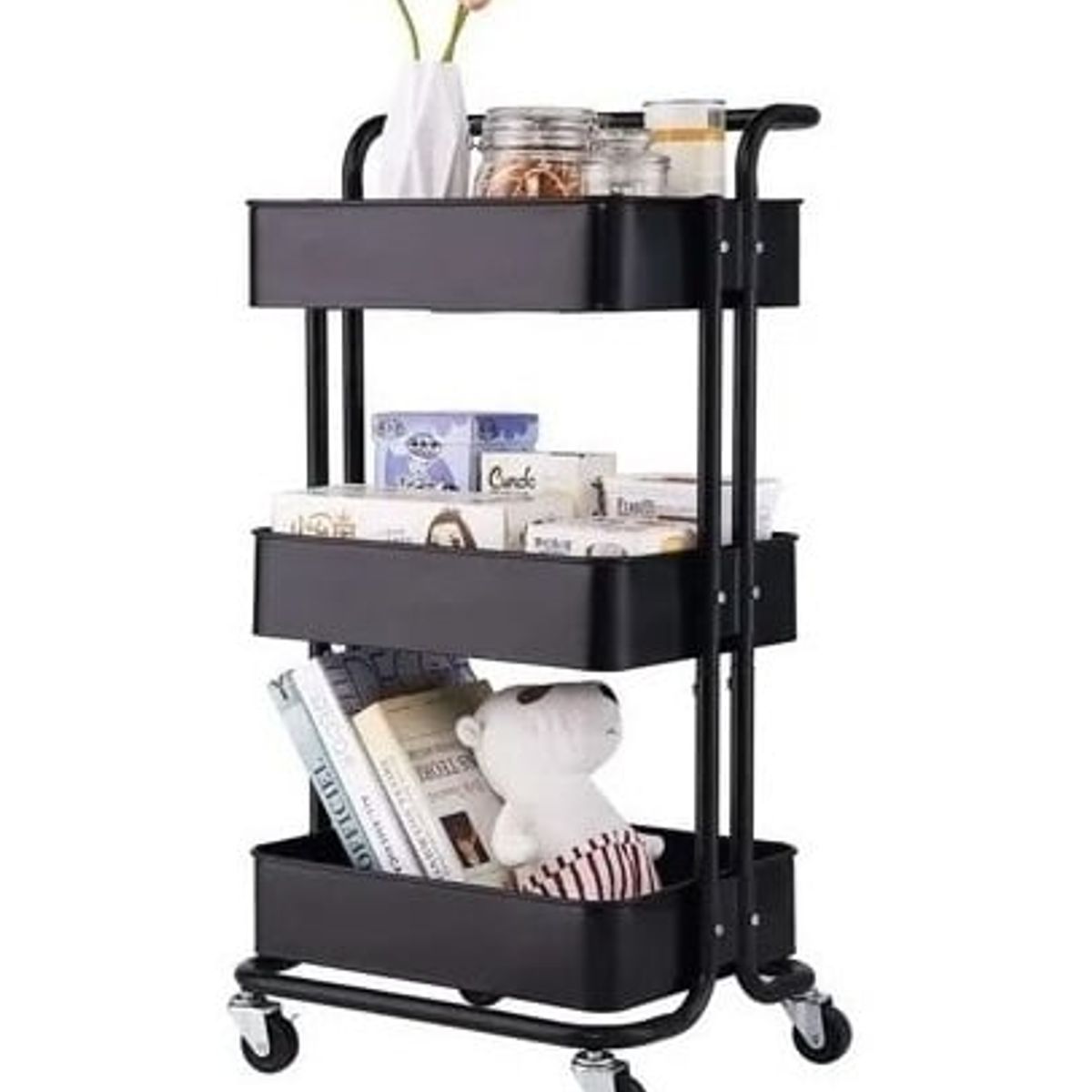 GENERICO - Canasta Almacenador X3 Niveles Cocina Organizador Verduras