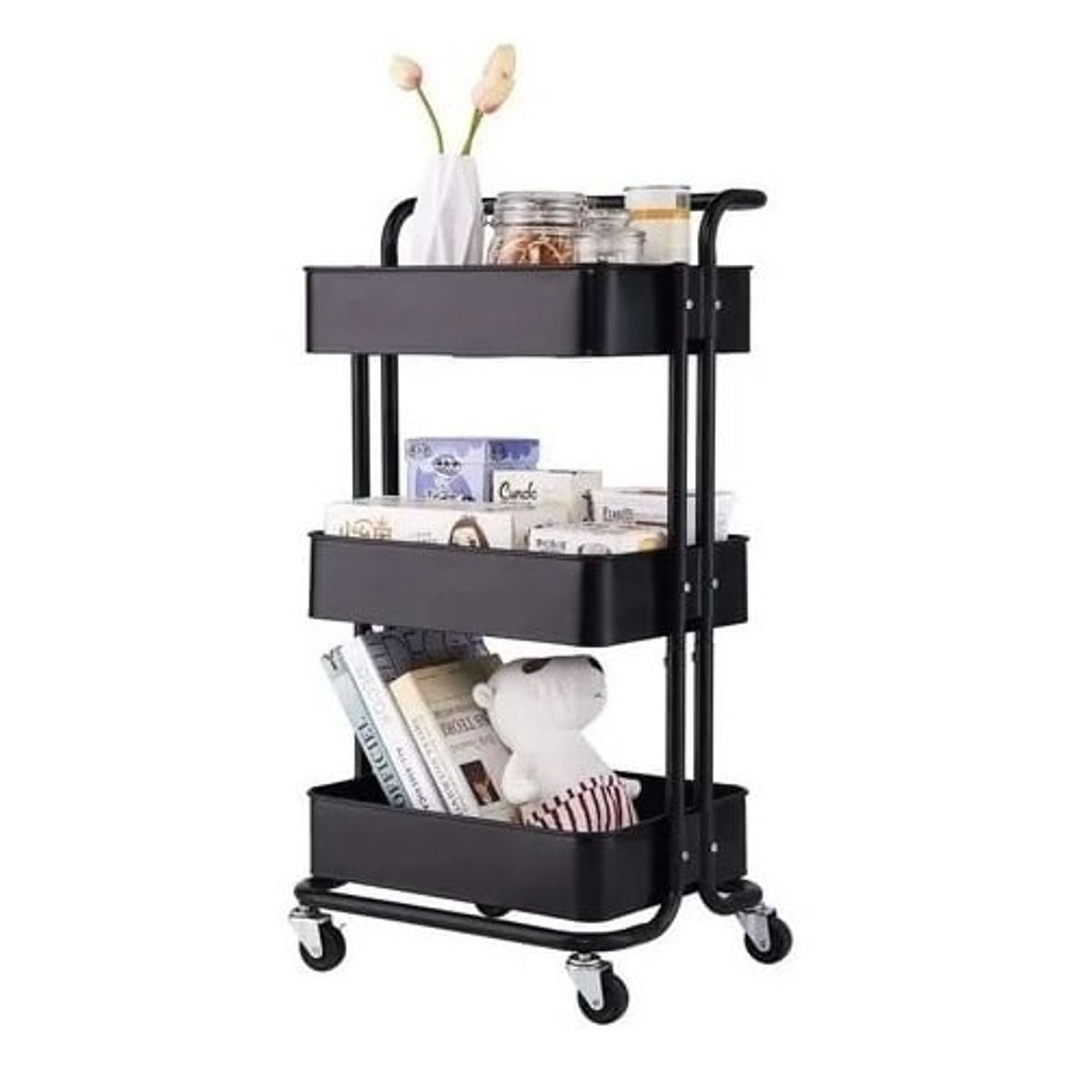 GENERICO - Canasta Almacenador X3 Niveles Cocina Organizador Verduras