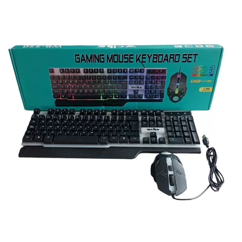 GENERICO - Kit de Teclado y Mouse Profesional gamer
