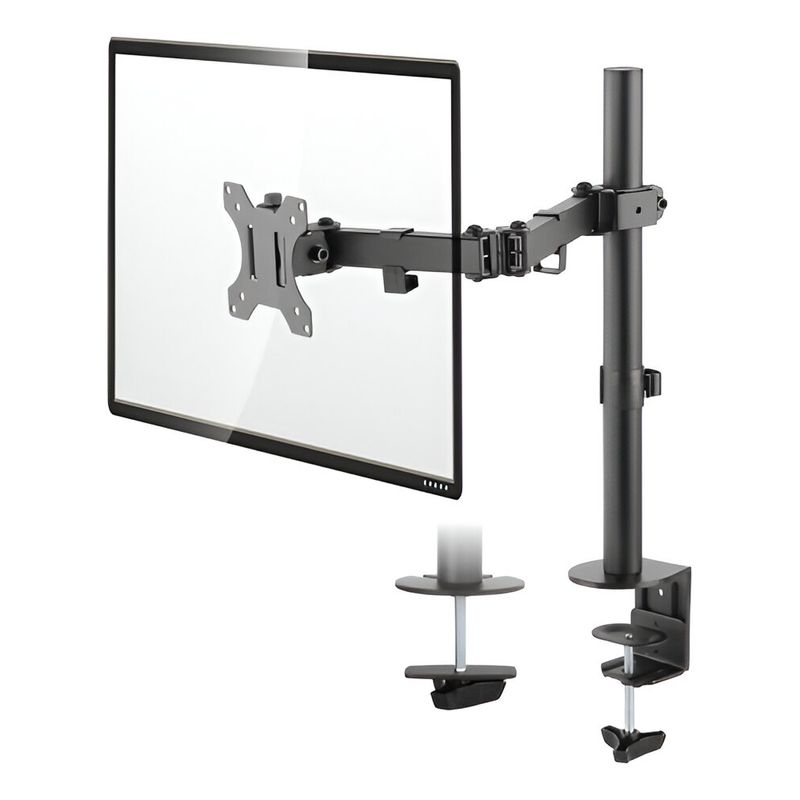 GENERICO - Base Soporte a Escritorio Ajustable Para Monitor 15 a 30 Ergonómico