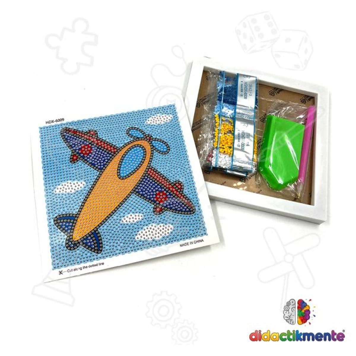 GENERICO - Diamont Painting Cuadro Diamante Lienzo para pegar piedritas