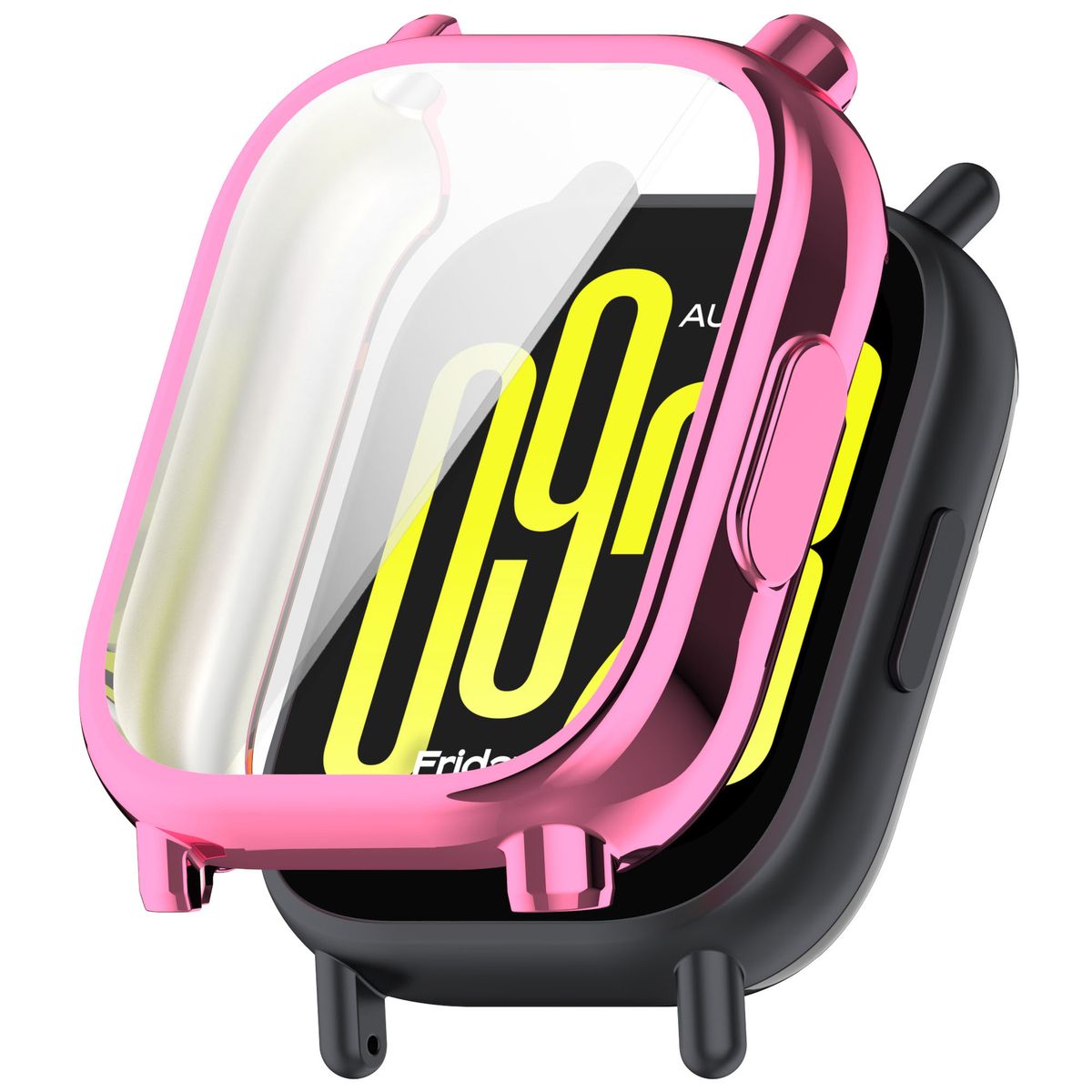 GENERICO - Funda Case Compatible Con Xiaomi Redmi Watch 5 lite-Rosa
