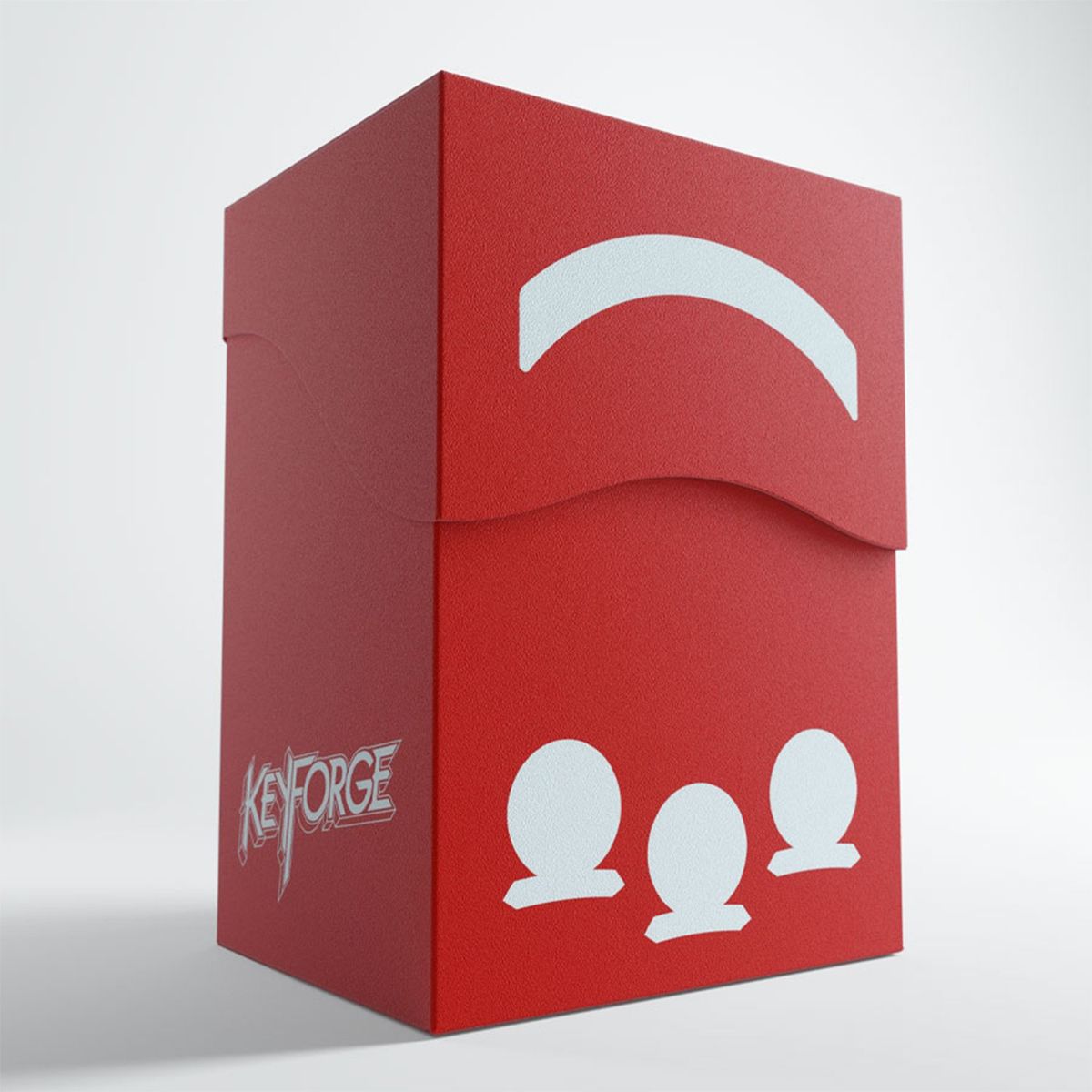 ASMODEE - Caja Protectora Deck Box  Gemini Rojo