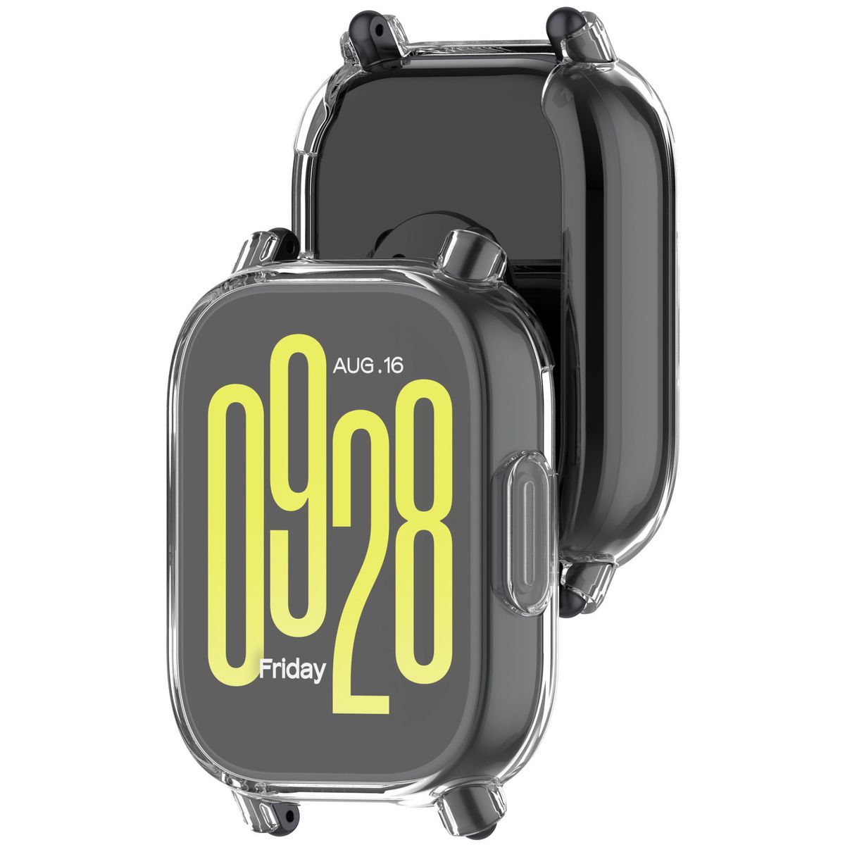 GENERICO - Funda Case Compatible Con Xiaomi Redmi Watch 5 lite-Transparente