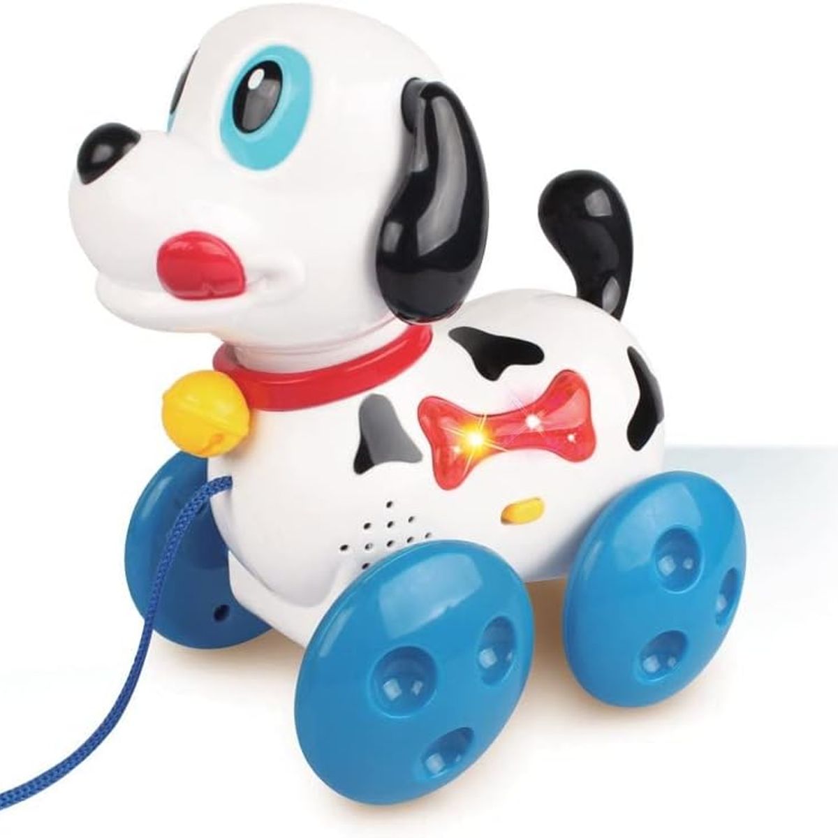 JUGANDO Y EDUCANDO - Juguete Perrito Para Jalar Y Caminar Con Sonidos Para Niños