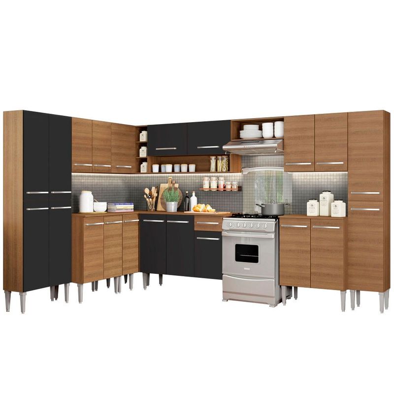 MADESA - Cocina Integral de Esquina Emilly Big 5.15 m