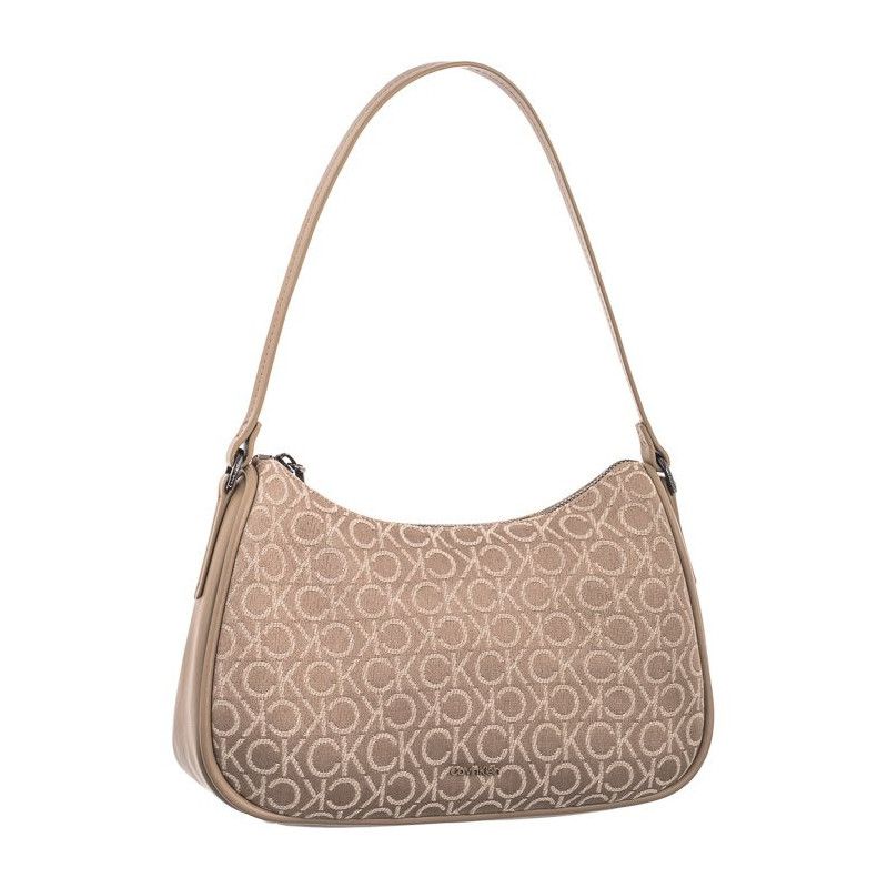 CALVIN KLEIN - Bolso beige de hombro refine Calvin Klein
