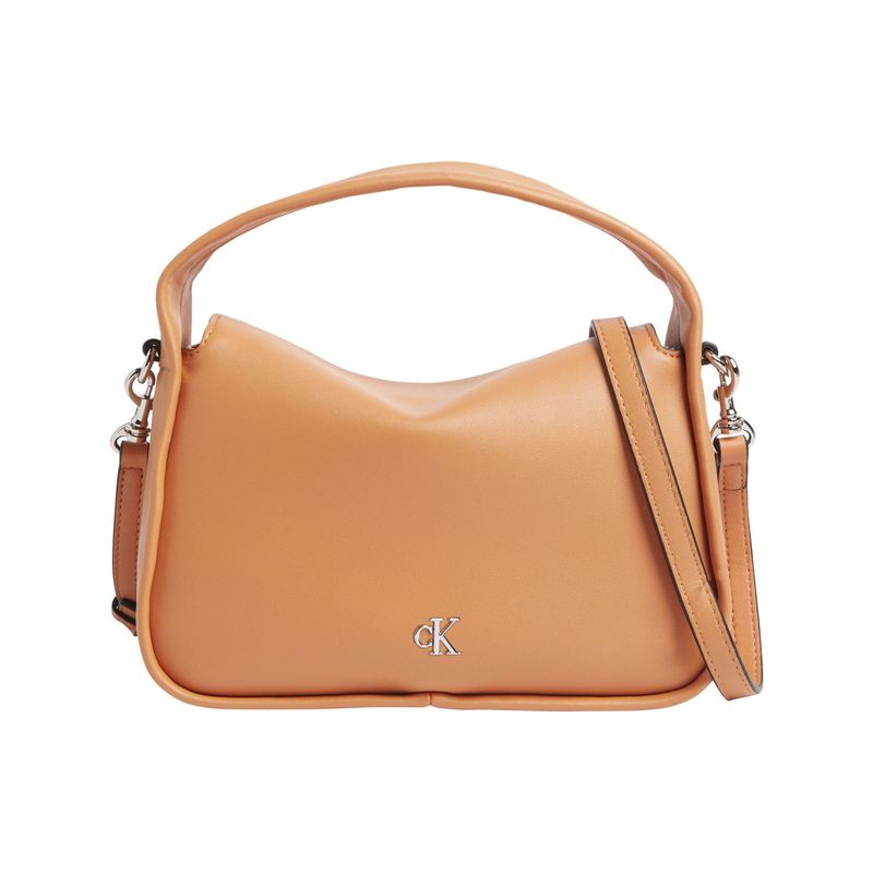 CALVIN KLEIN - Bolso naranja de mano pequeño Calvin Klein