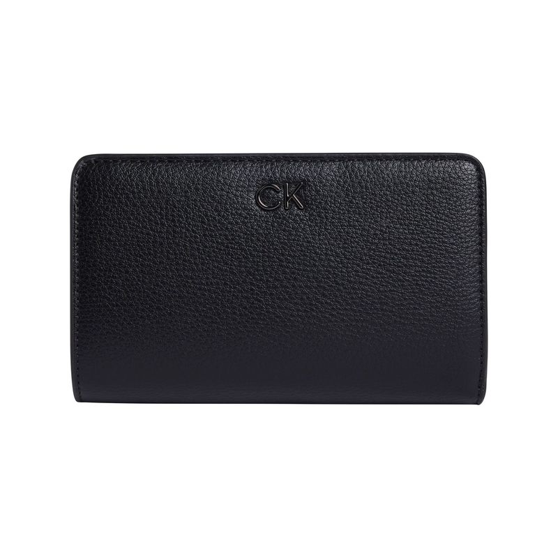 CALVIN KLEIN - Billetera negra daily bifold Calvin Klein