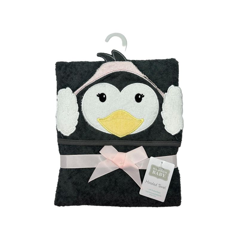 HUDSON - Toalla Para Bebe De Algodón Con Capucha Hudson Baby Original