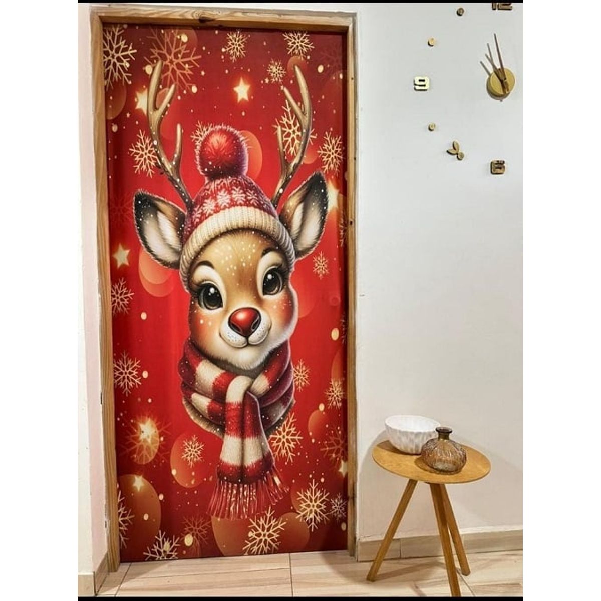 GENERICO - FORRO DE PUERTA DECORACION DE NAVIDAD