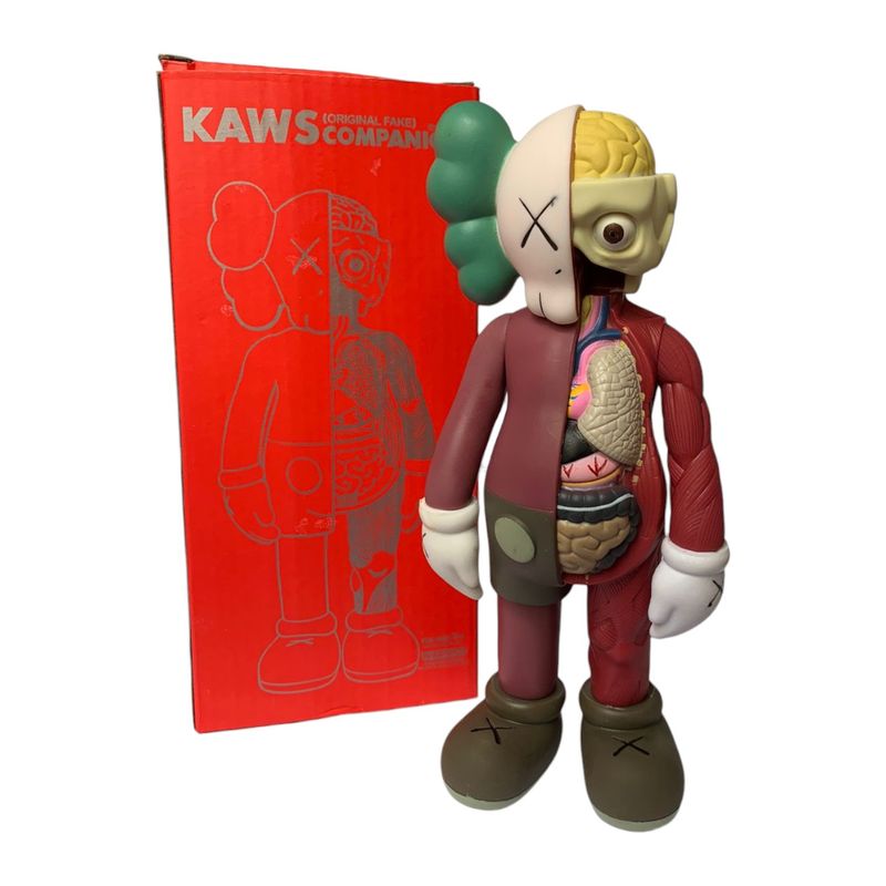 GENERICO - Kaw Figura Decorativa En Resina Rojo