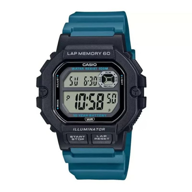 CASIO - Reloj de Caballero Casio Modelo WS-1400H-3A Deportivo