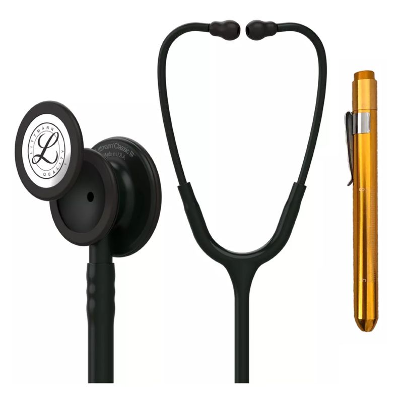 LITTMANN - Fonendoscopio Littmann Classic 3 Back Edition ref. 5803 + Linterna