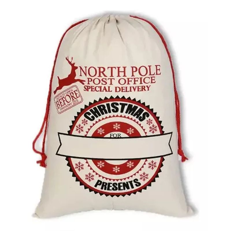 GENERICO - Bolsa De Regalo Navidad Regalos Tula Saco De Santa