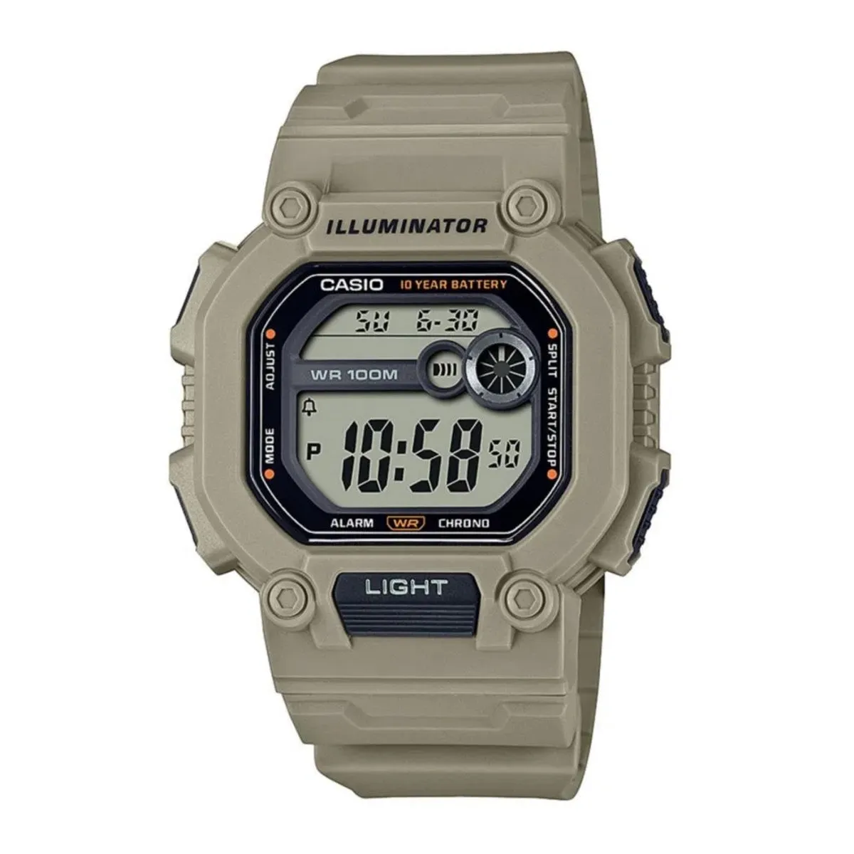 CASIO - Reloj Casio Modelo W-737HX-5A Diseño Deportivo
