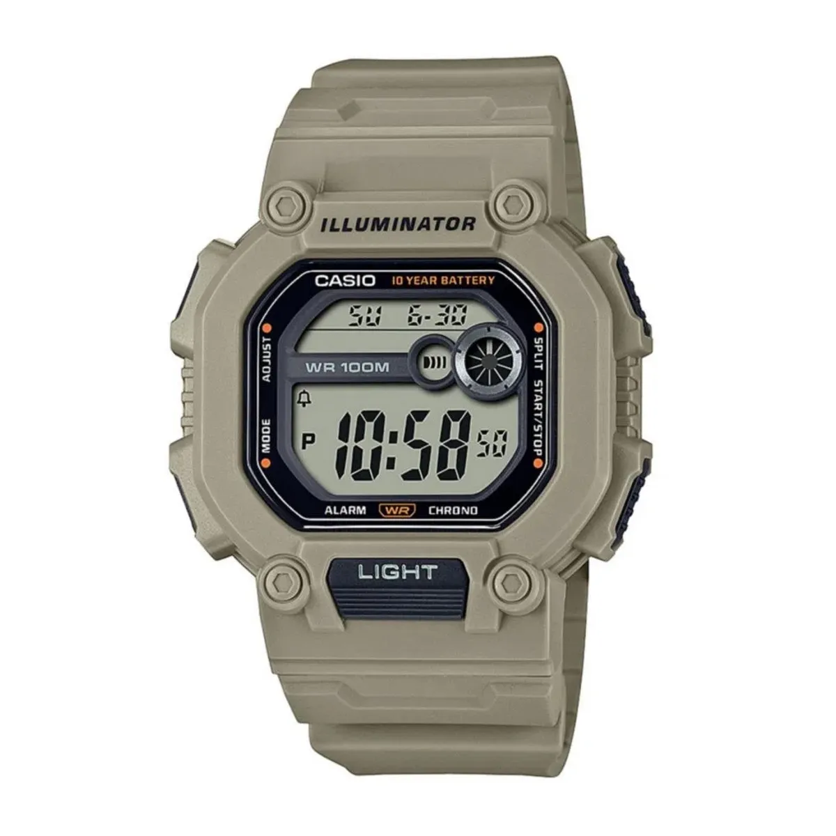 CASIO - Reloj Casio Modelo W-737HX-5A Diseño Deportivo
