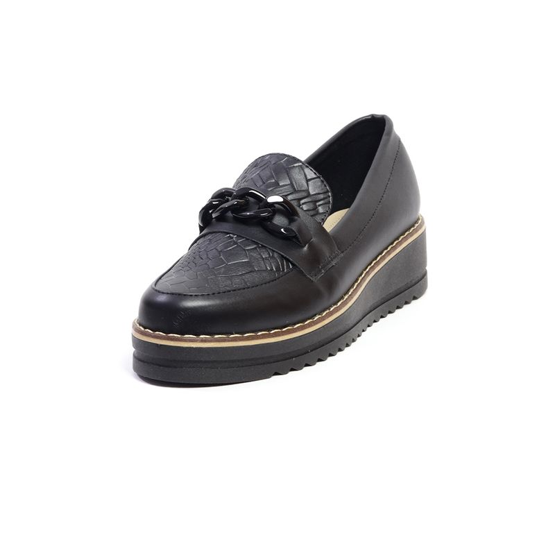 BALLERINA - Mocasines Negro Ballerinas Dayaan