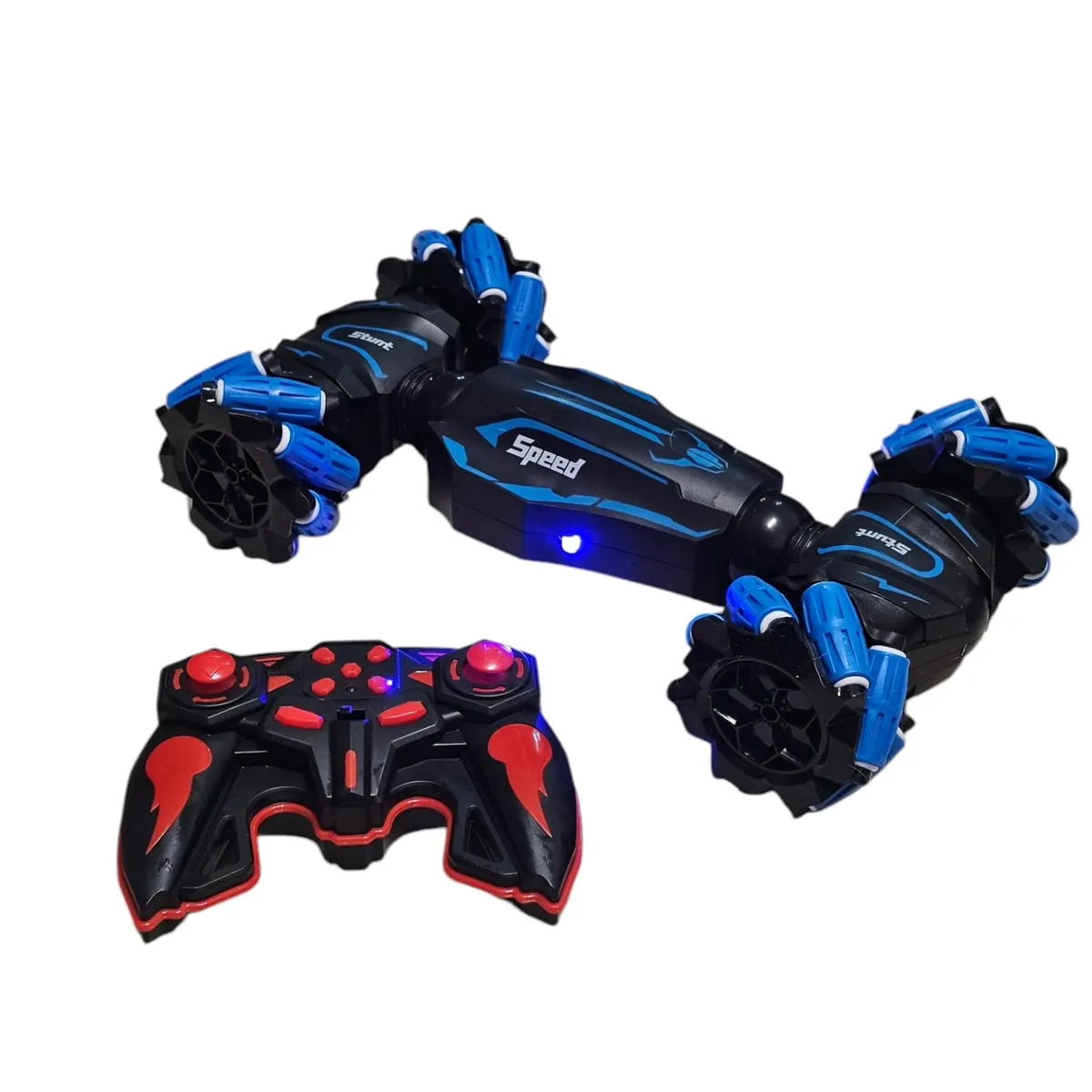GENERAL - Carro Acrobatico Recargable Control Remoto RSF8100 Azul