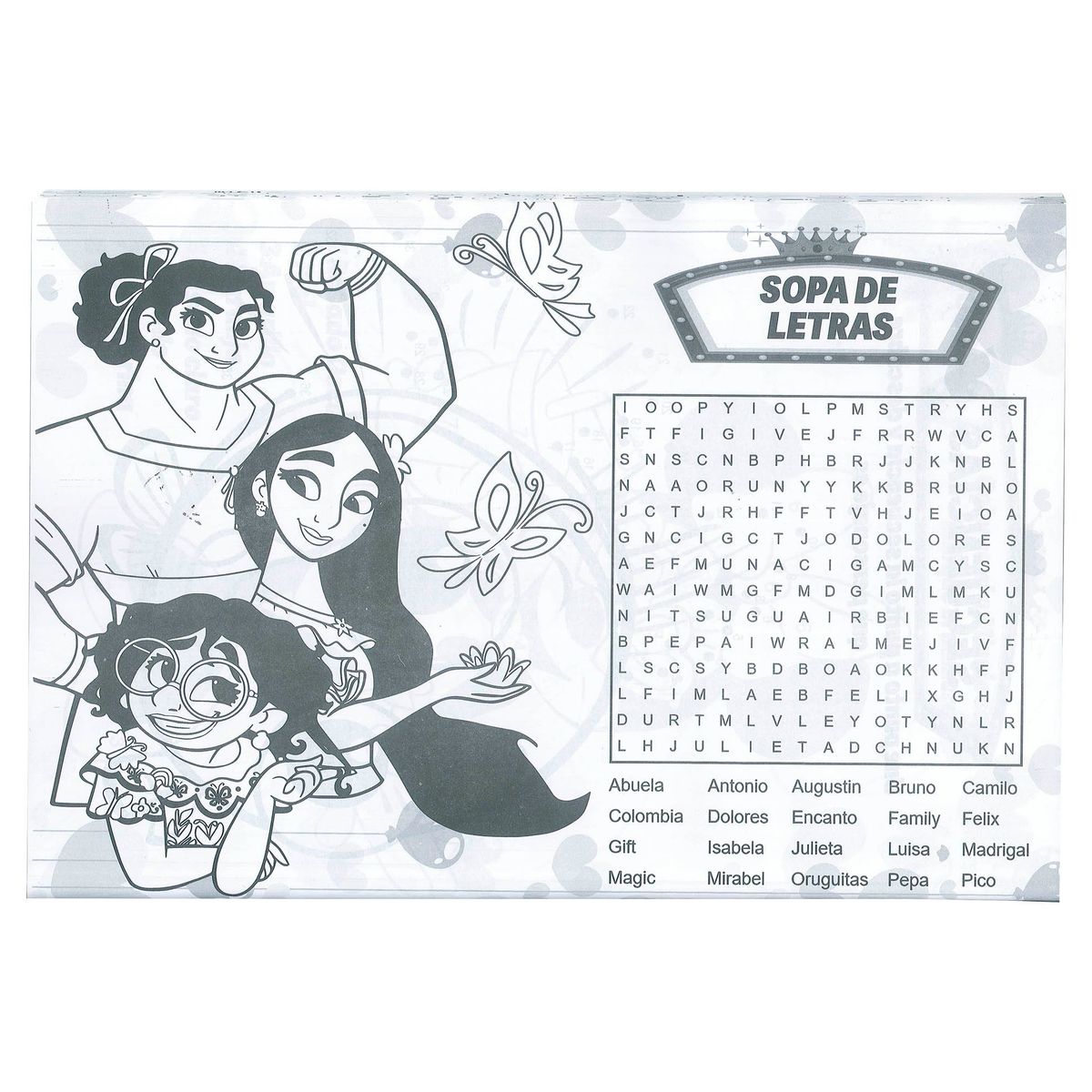 BOOKS - Libro Para Colorear Personajes Infantiles De Niñas Actividad