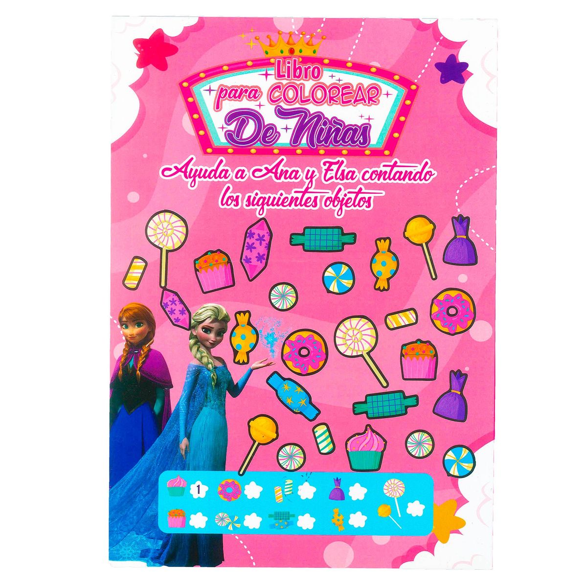 BOOKS - Libro Para Colorear Personajes Infantiles De Niñas Actividad