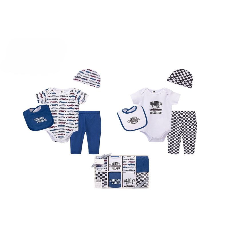 HUDSON - Regalo Para Baby Shower Ropa Para Bebe Set X2 Conjuntos Body