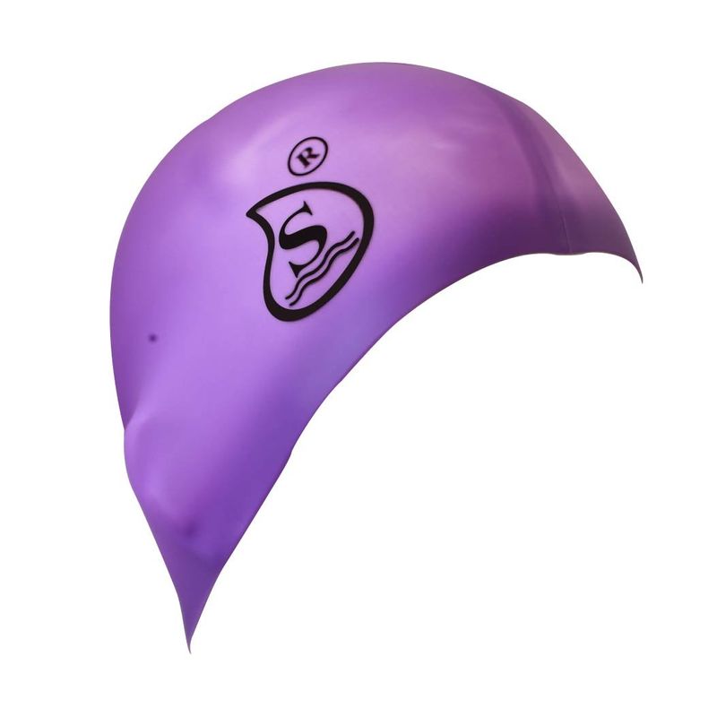 SWIMMER - Gorro Silicona Unicolor Morado