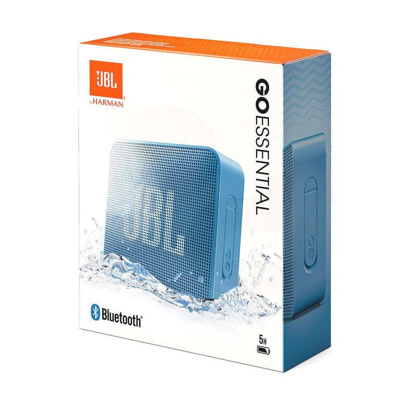JBL - JBL GO ESSENTIAL ALTAVOZ PORTATIL A PRUEBA DE AGUA BLUE