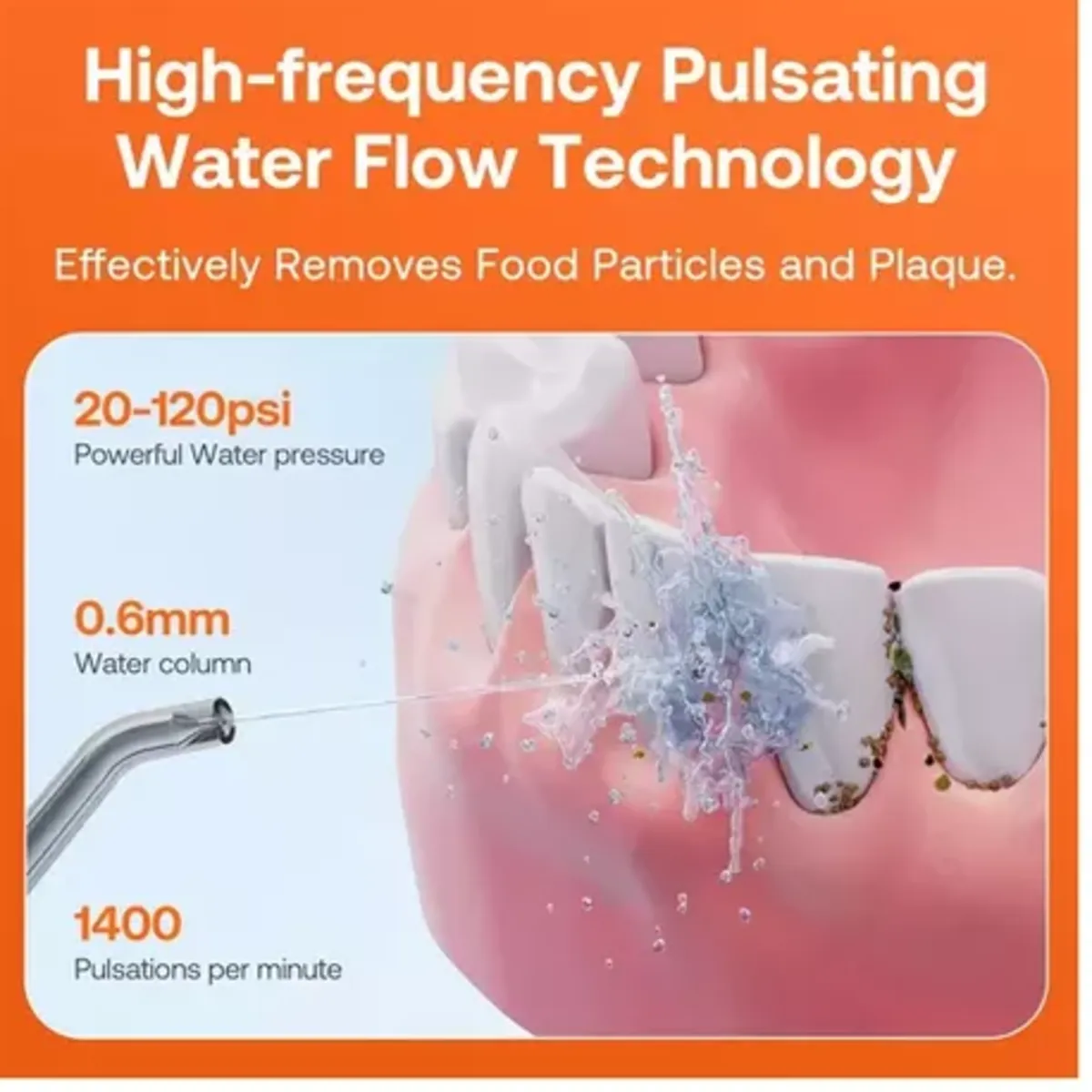 BITLORD - Irrigador  Dental Inalámbrico