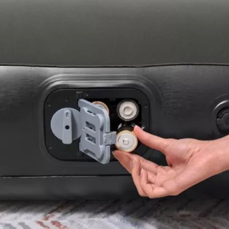 BESTWAY - Colchón De Aire Doble Con Bomba Integrada Bestway