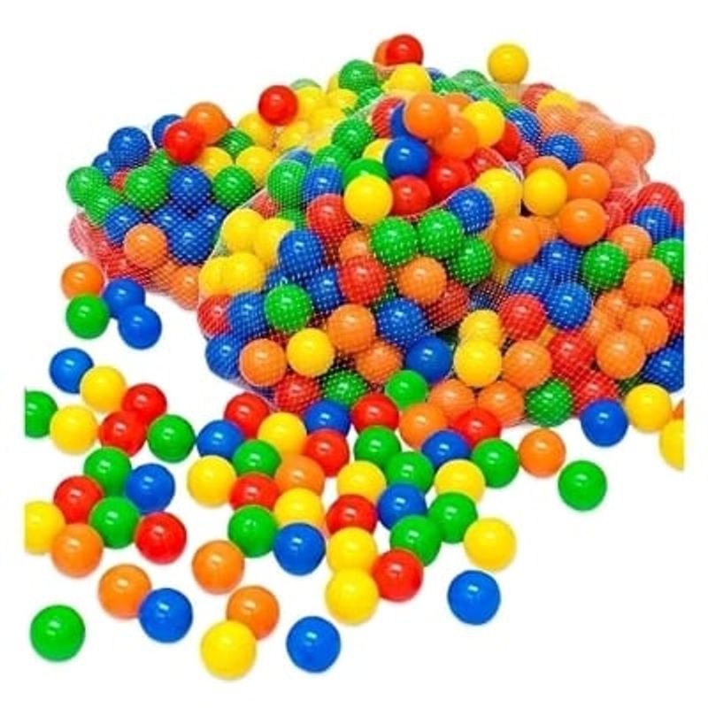 GENERICO - Malla de pelotas x 100 para niños