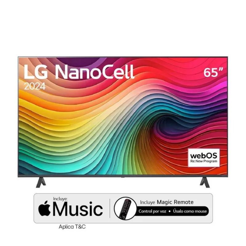 LG - Televisor LG 65" Pulgadas 164 Cm 65NANO80TSA 4K-UHD