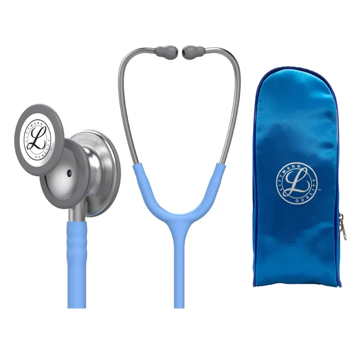LITTMANN - Fonendoscopio Littmann Classic 3 Ceil Blue ref. 5630 + Estuche Lona