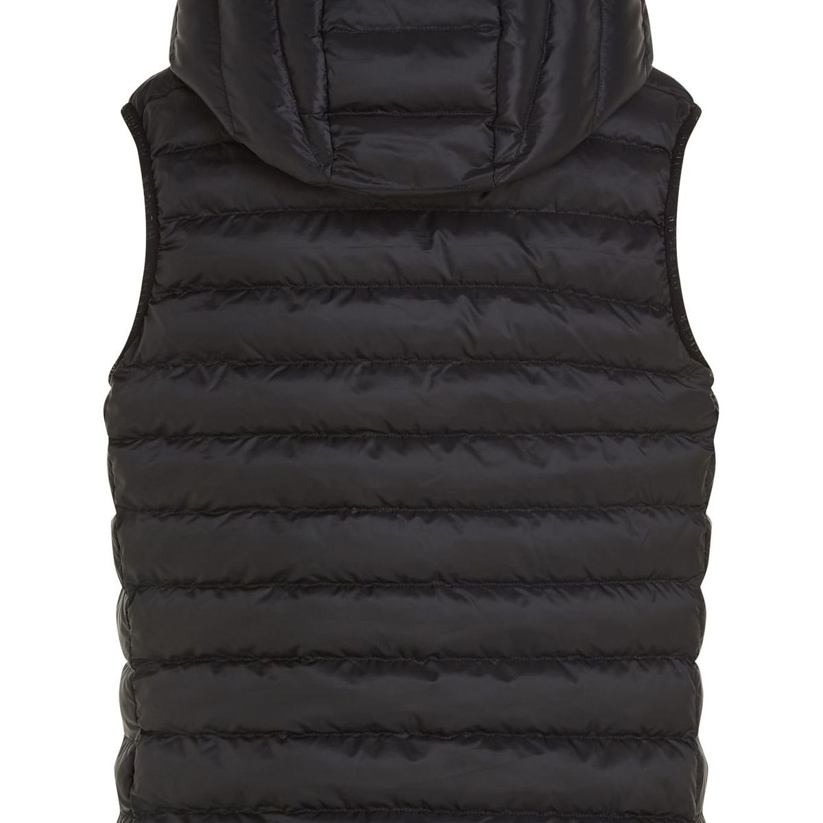 TOMMY HILFIGER - Chaleco negro acolchado global stripe Tommy Hilfiger